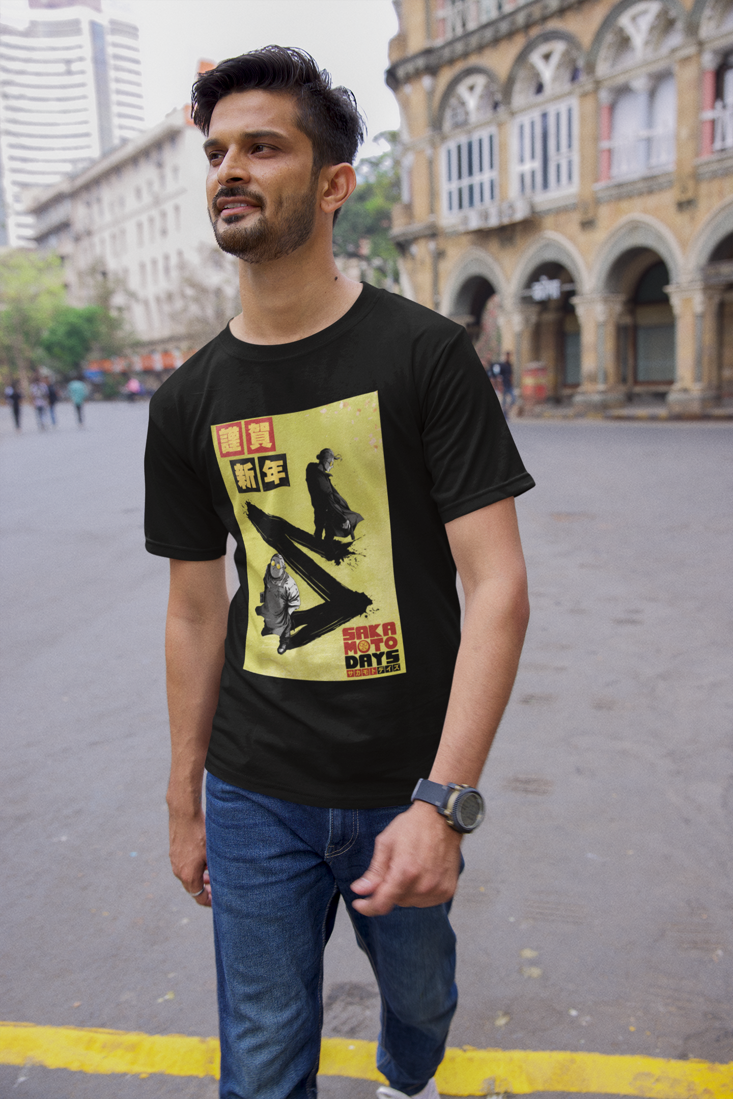 Silent Assassin – Sakamoto Days Tee - MerchKraft