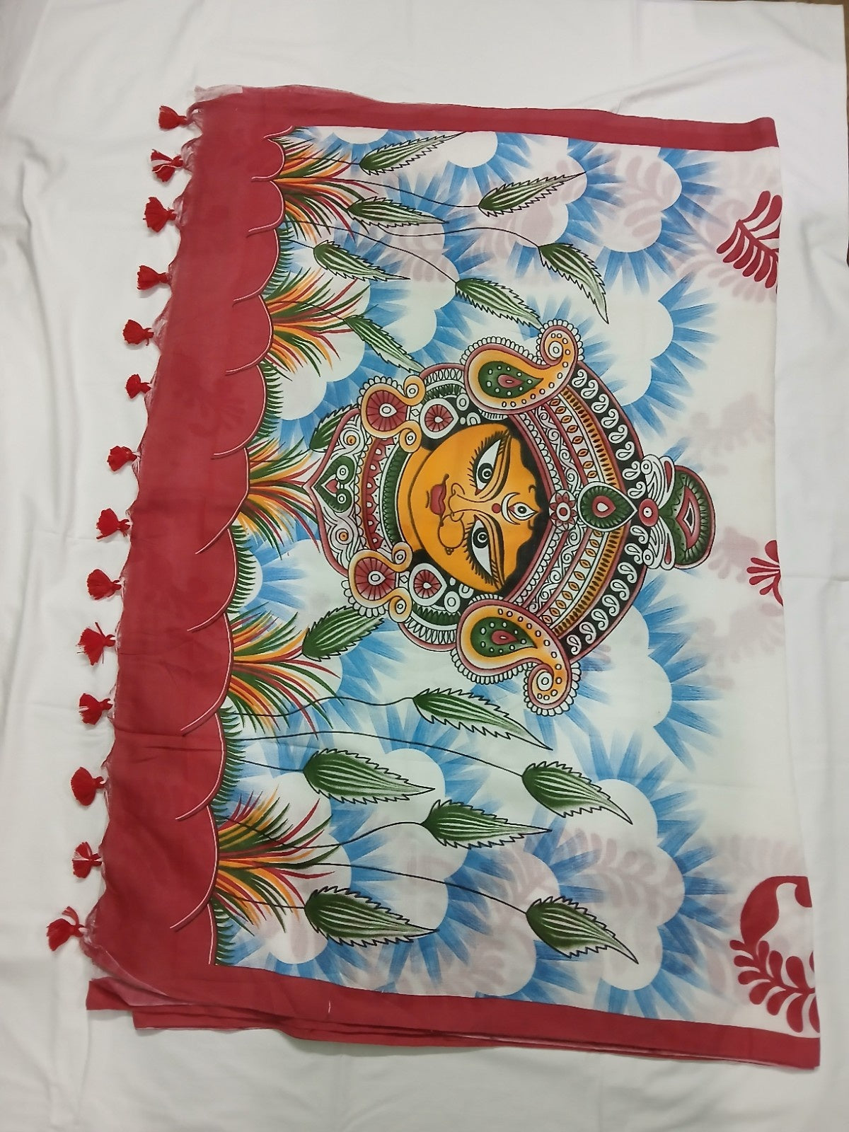 Durga Cotton Saree MerchKraft