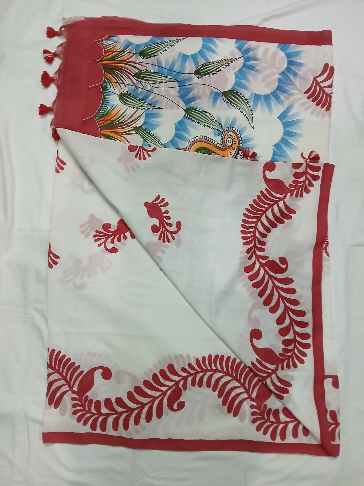 Durga Cotton Saree MerchKraft