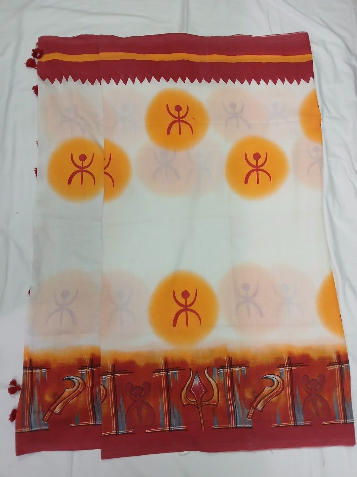 Durga Cotton Saree MerchKraft