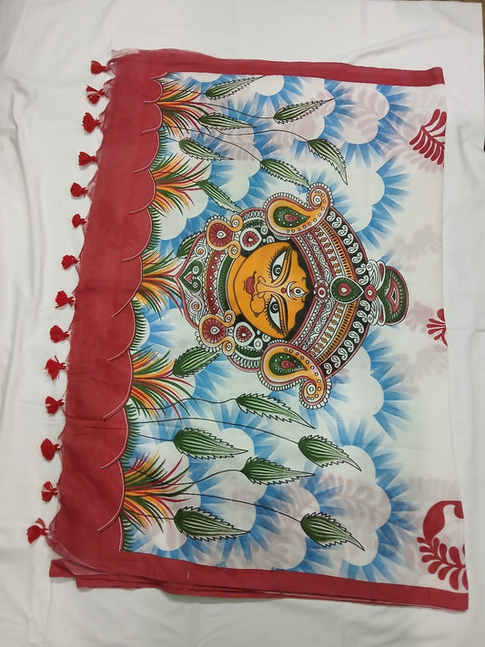 Durga Cotton Saree MerchKraft