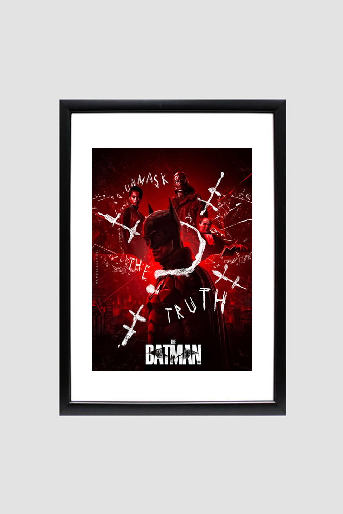 Unmask the Truth – Limited Edition Batman Poster