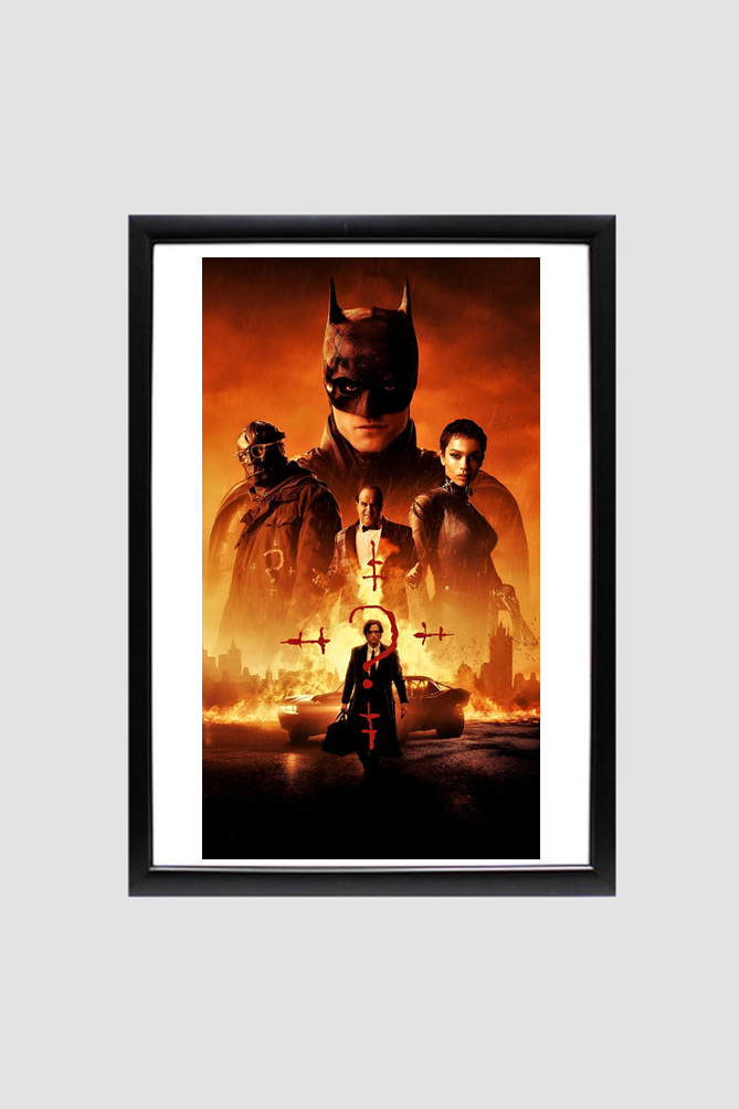 The Vengeance Rises – Premium Batman Framed Poster