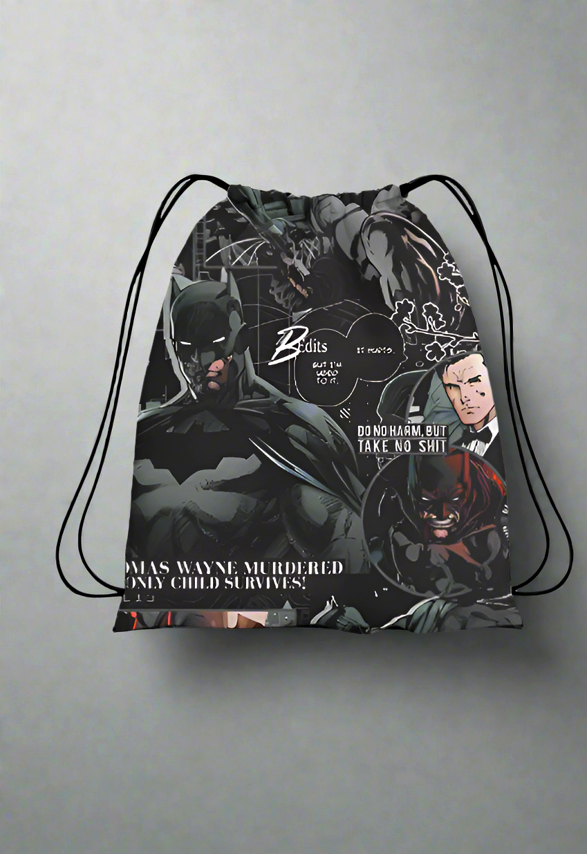 Gotham Guardian – Batman Comic Drawstring Bag