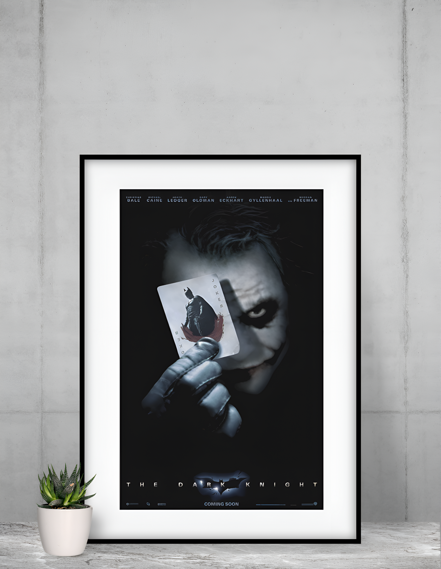 The Dark Gambit – Joker’s Batman Card Poster